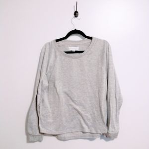 Karen Neuburger Live Love Lounge grey long sleeve sweater size extra large